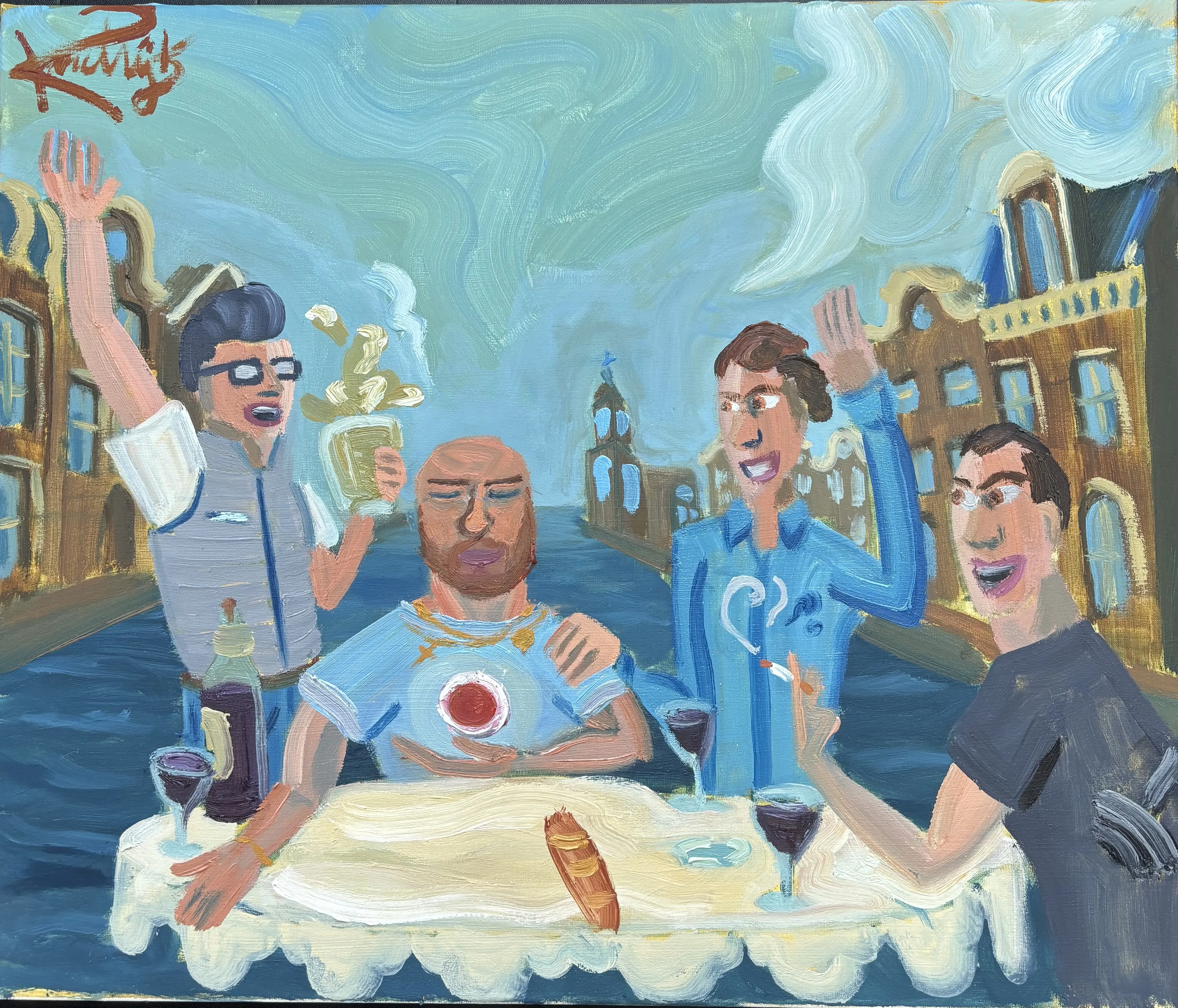 Four Frenchmen in Amsterdam