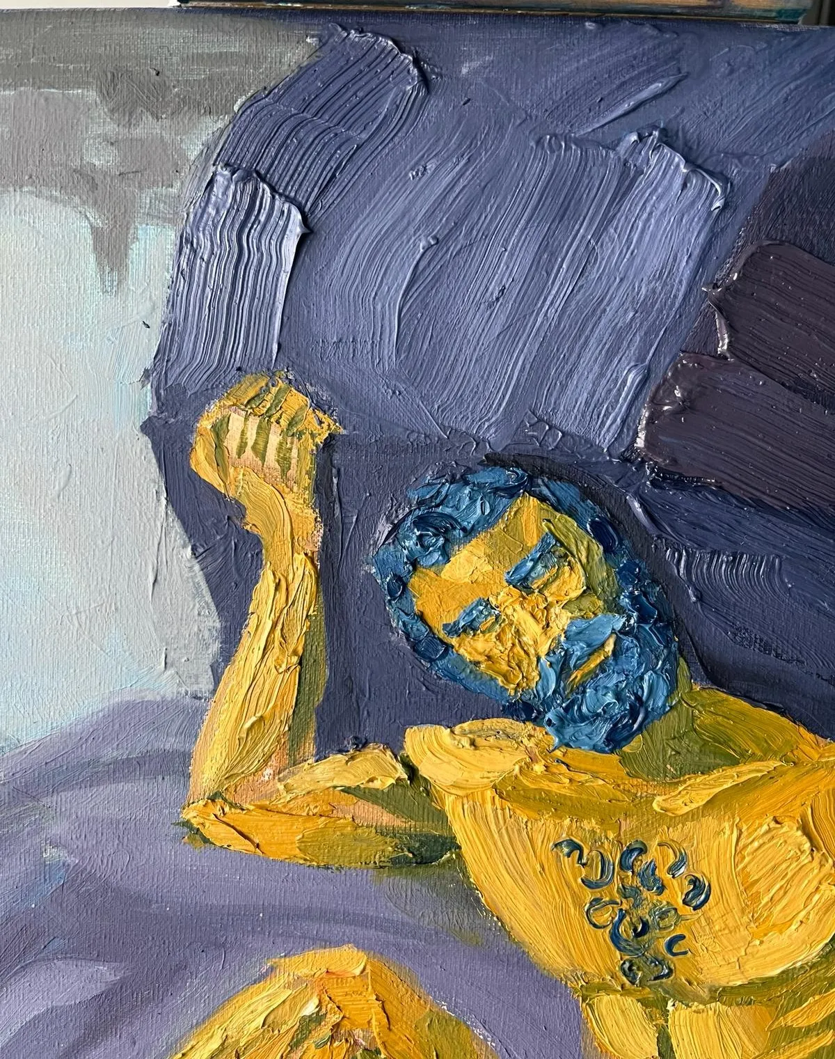 Sisyphus smiling — view 5