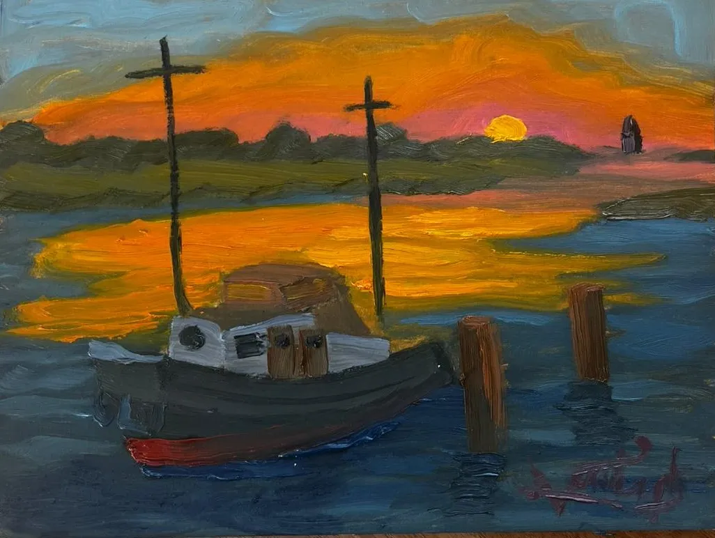 View of a boat